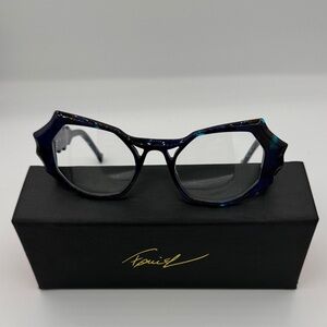 Stylish Blue Glasses